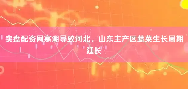 实盘配资网寒潮导致河北、山东主产区蔬菜生长周期延长